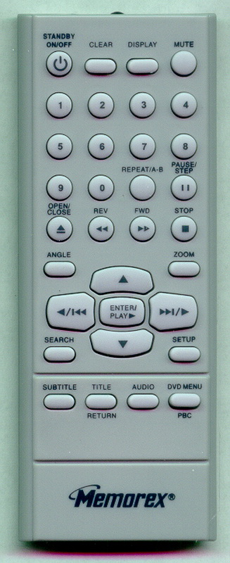 Memorex HS-R635PB Remote