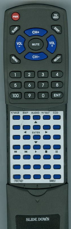 SANSUI SLED1953W Replacement Remote Control
