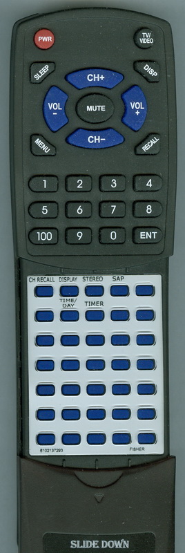 Fisher RTV-9325 Remote - Thumbnail 2