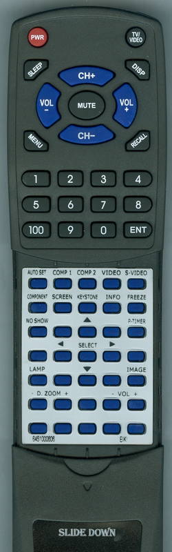 EIKI 645 100 0606 Replacement Remote Control