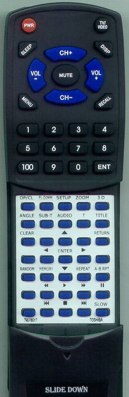 Toshiba 79078043 Remote