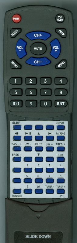 Pyle RTPSBV320BT Remote Control