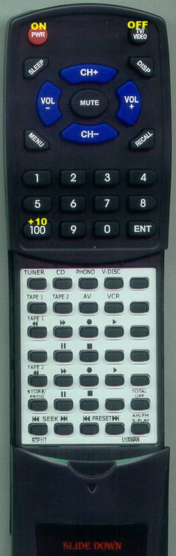 LUXMAN RTP-117 Replacement Remote